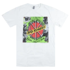 Dead Kennedys Destroy Efficiency 1983 White T-Shirt New Merch