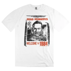 Dead Kennedys Welcome To 1984 White T-Shirt New Merch