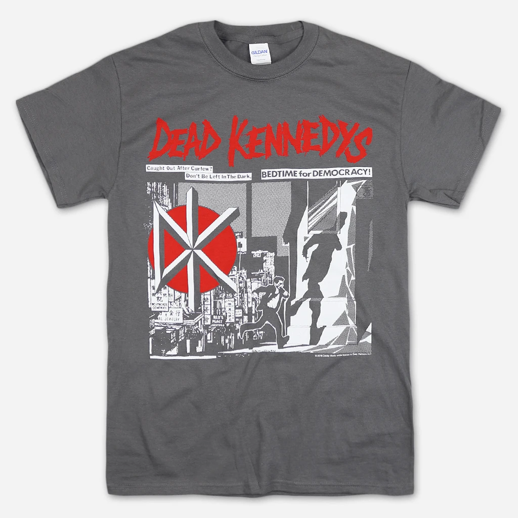 Dead Kennedys 2019 Bedtime For Democracy Charcoal T-Shirt New Merch 1 Dead Kennedys 2019 Bedtime For Democracy Charcoal T-Shirt New Merch
