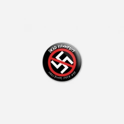 Dead Kennedys Nazi Punks Fuck Off Button New Merch