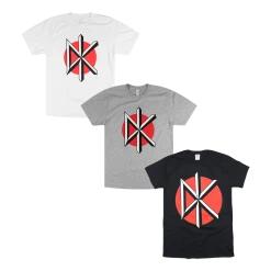 Dead Kennedys DK Logo T-Shirts (3-Pack) New Merch