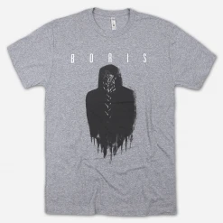 Boris (Band) TRIO Tour Grey Tri-Blend New Merch