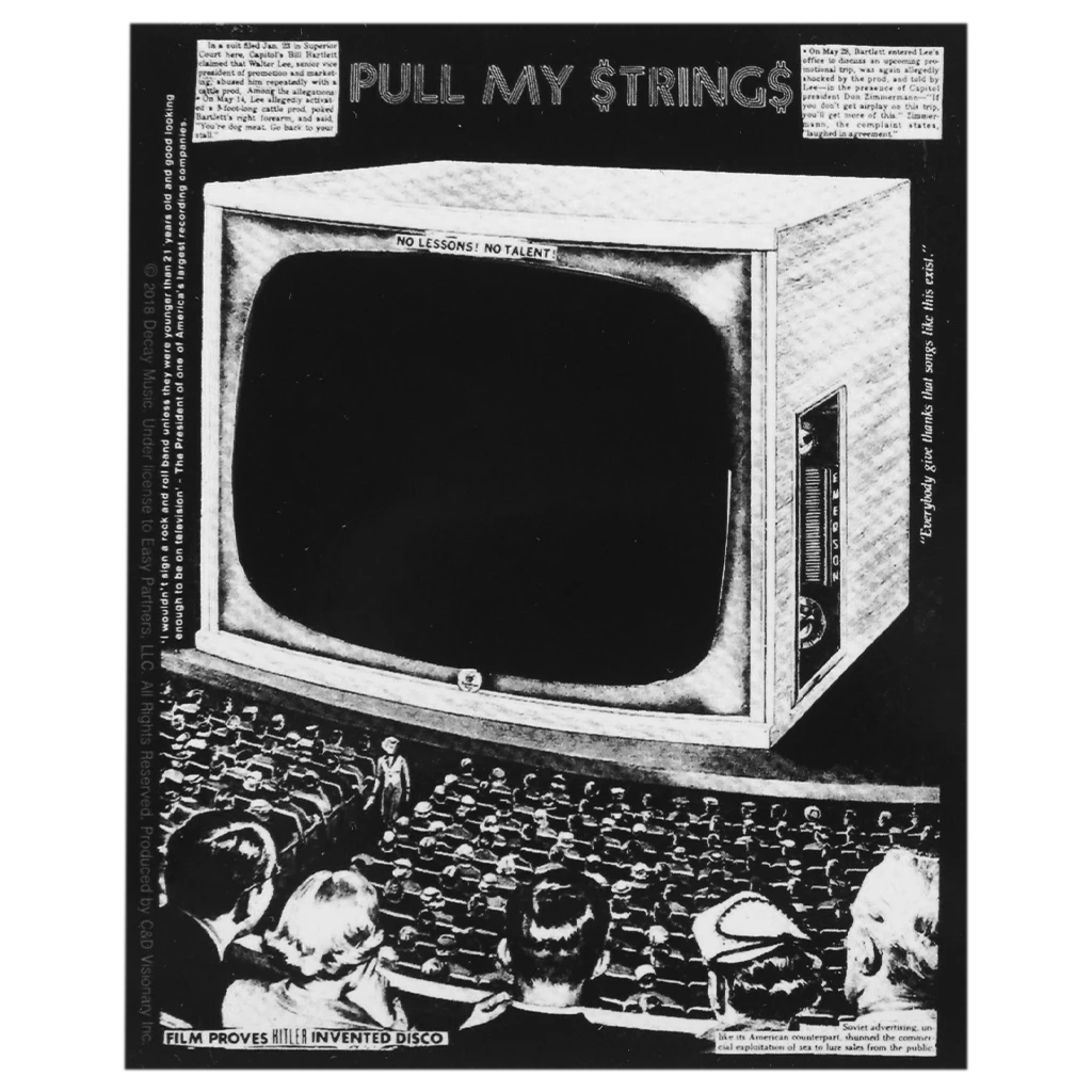 Dead Kennedys Pull My Strings Sticker New Merch 1 Dead Kennedys Pull My Strings Sticker New Merch