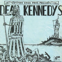 Dead Kennedys Concert Poster Sticker