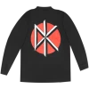 Dead Kennedys DK Logo Black Long Sleeve Mock Turtleneck New Merch