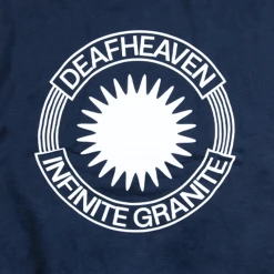 Deafheaven Emblem Navy Crewneck Sweatshirt New Merch