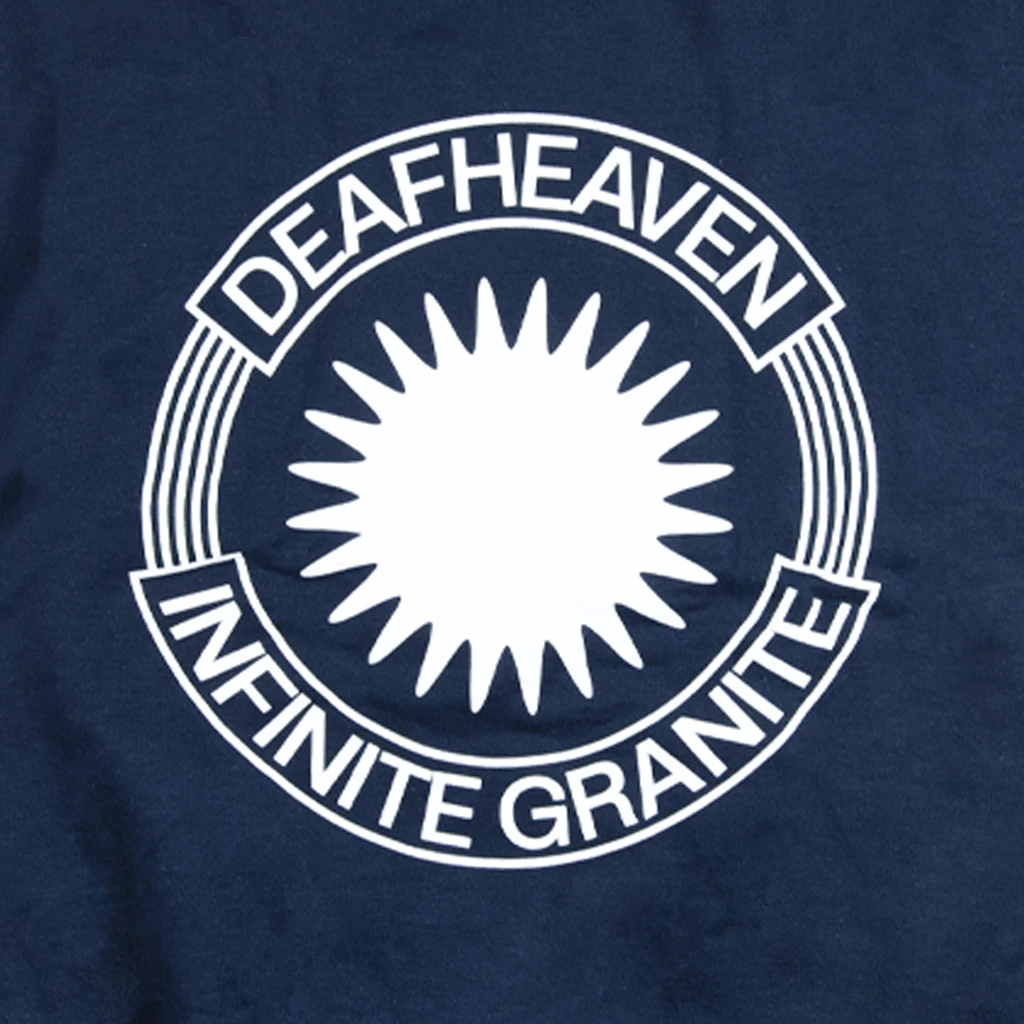 Deafheaven Emblem Navy Crewneck Sweatshirt New Merch 2 Deafheaven Emblem Navy Crewneck Sweatshirt New Merch