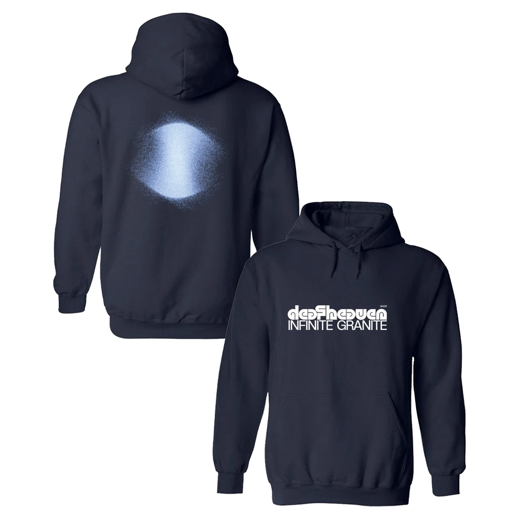 Deafheaven New Merch Infinite Granite Navy Pullover Hoodie 1 Deafheaven New Merch Infinite Granite Navy Pullover Hoodie