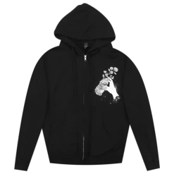 Deafheaven Proteau Black Zip Hood New Merch