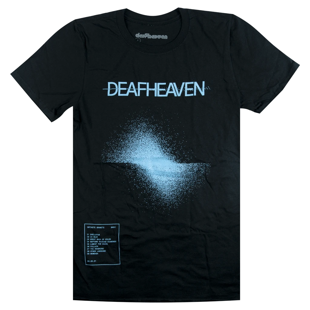 Deafheaven Shellstar Black T-Shirt New Merch 1 Deafheaven Shellstar Black T-Shirt New Merch