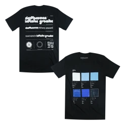 Deafheaven New Merch Style Guide Black T-Shirt