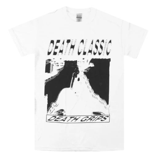 Death Grips Death Classic White T-Shirt 2 Death Grips Death Classic White T-Shirt