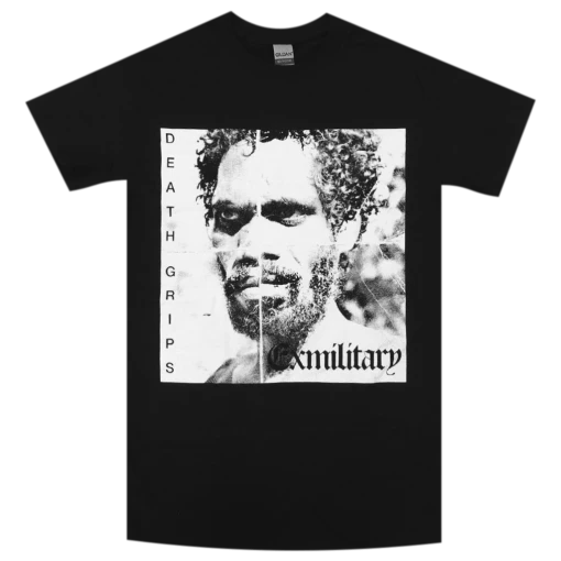 Death Grips Exmilitary Black T-Shirt New Merch 3 Death Grips Exmilitary Black T-Shirt New Merch