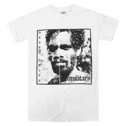 Death Grips New Merch Exmilitary White T-Shirt