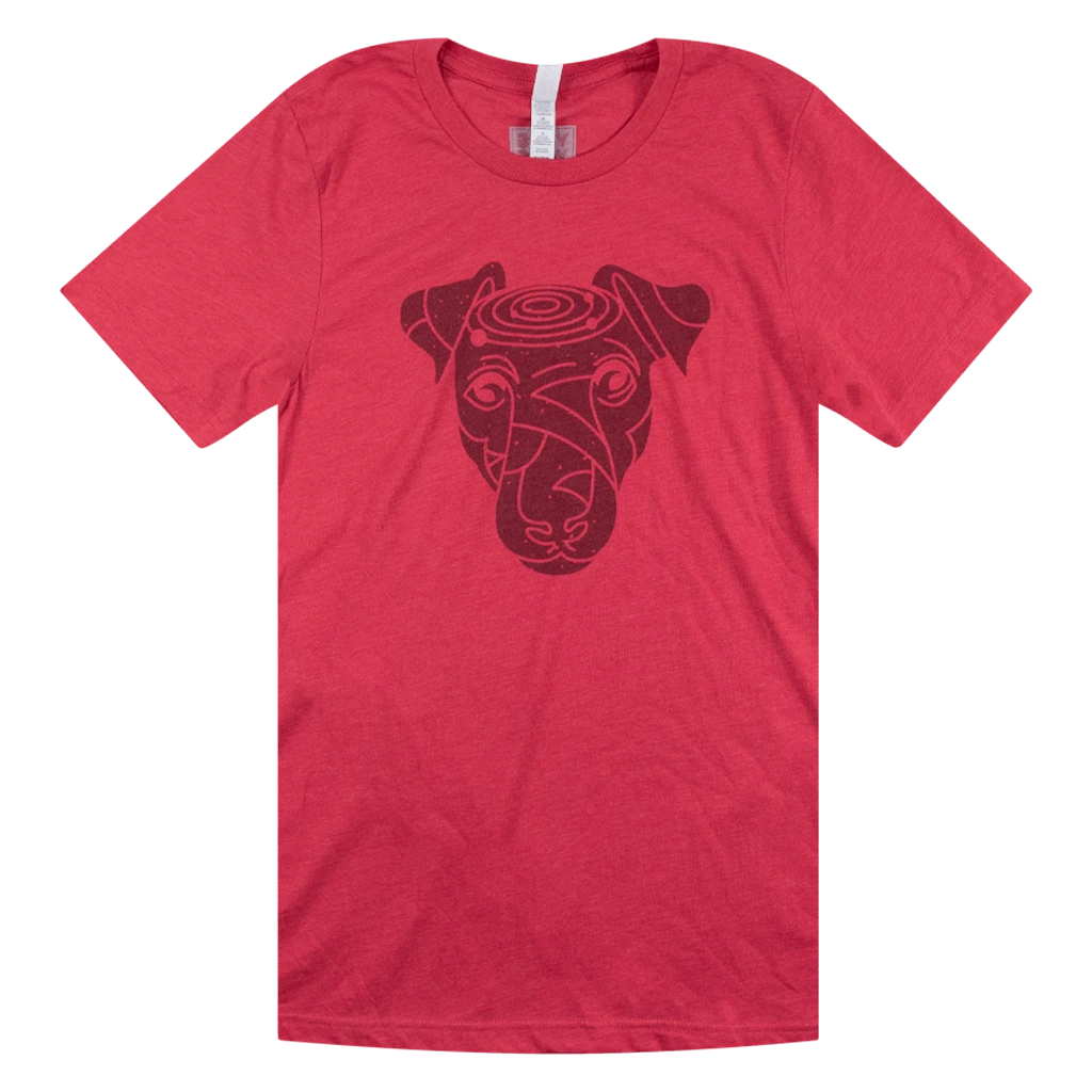 Edie Brickell & New Bohemians Hunter Logo Vintage Red T-Shirt 3 Edie Brickell & New Bohemians Hunter Logo Vintage Red T-Shirt