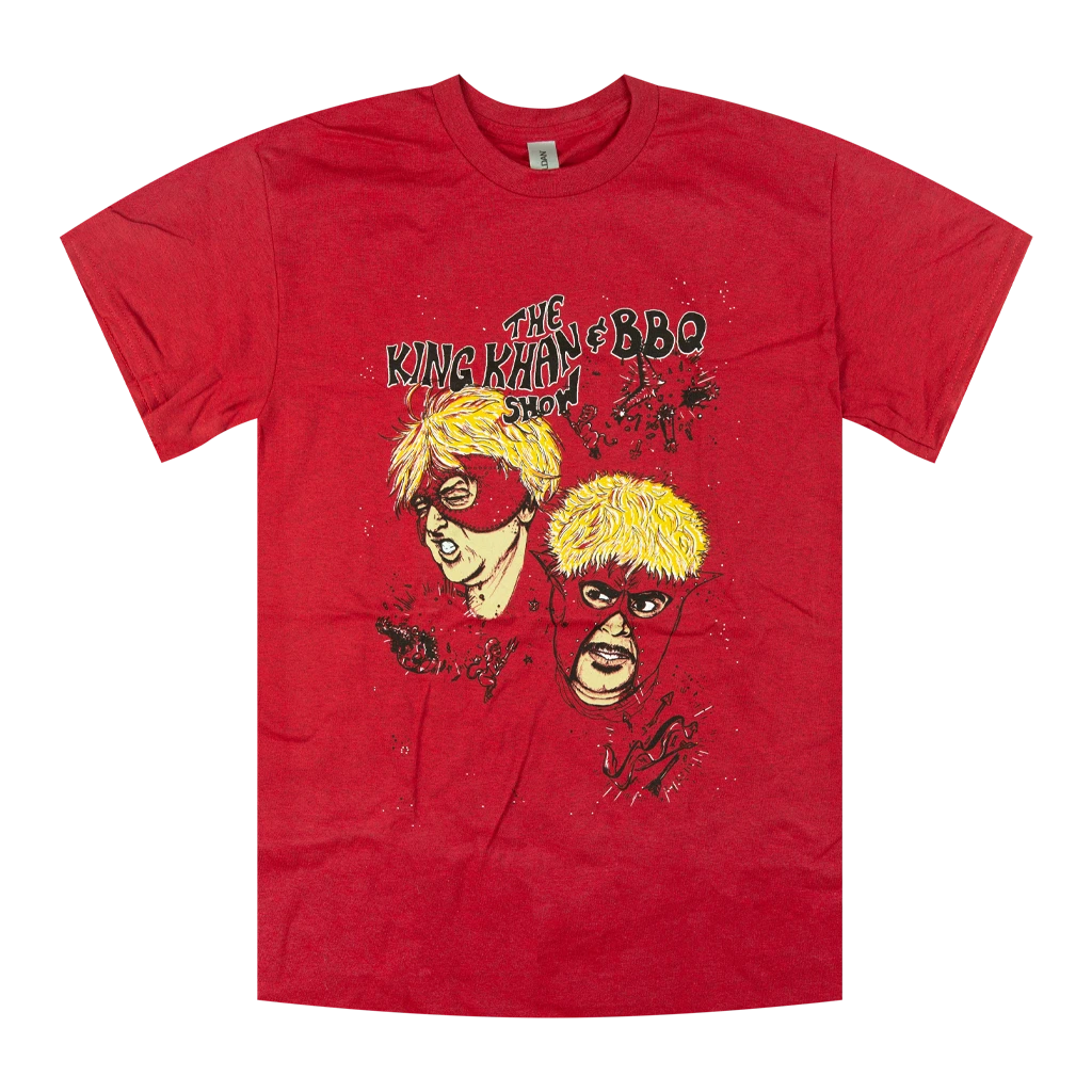 The King Khan & BBQ Show Dynamic Duo T-Shirt New Merch 1 The King Khan & BBQ Show Dynamic Duo T-Shirt New Merch