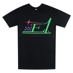 E1 Podcast Classic E1 Black T-Shirt