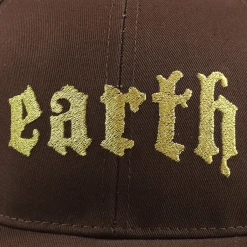 Earth Embroidered Snapback Trucker Hat New Merch