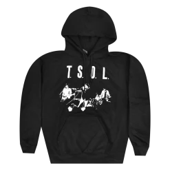 T.S.O.L. Cover EP Black Hoodie