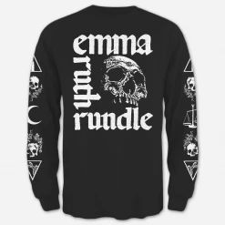 Emma Ruth Rundle Patterson Black Long Sleeve T-Shirt