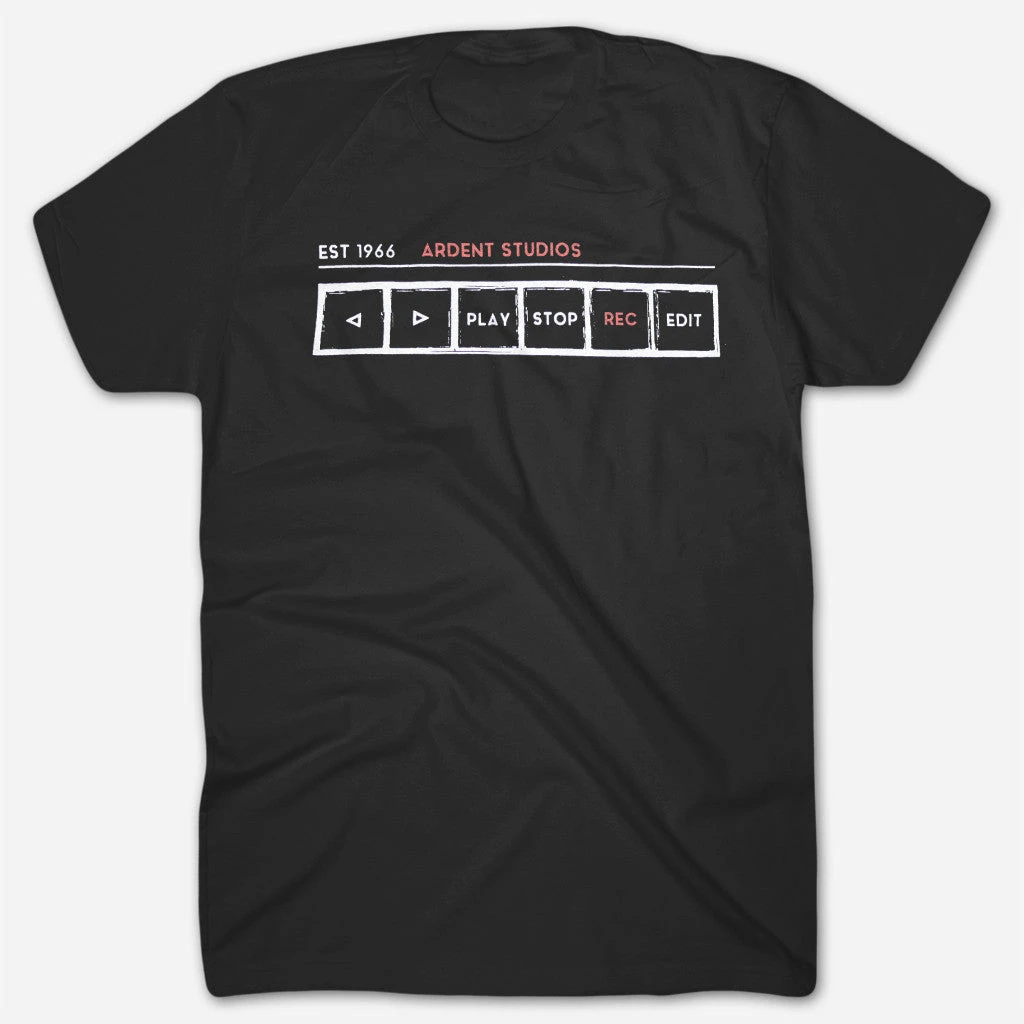 Ardent Music Ardent Studios - Tape Machine T-Shirt 1 Ardent Music Ardent Studios - Tape Machine T-Shirt