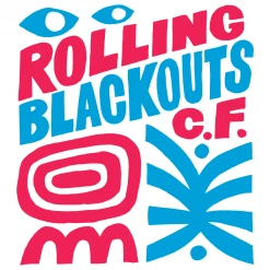 Rolling Blackouts Coastal Fever Eyes White T-Shirt New Merch