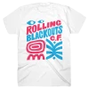 Rolling Blackouts Coastal Fever Eyes White T-Shirt New Merch