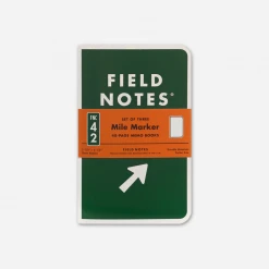 Field Notes Mile Marker 3-Pack & Companion National Highway Map