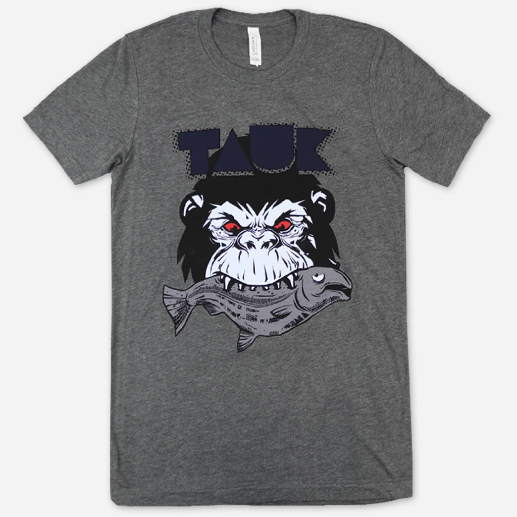 TAUK New Merch Feed The Beast Tour Heather Grey T-Shirt 5 TAUK New Merch Feed The Beast Tour Heather Grey T-Shirt