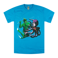 The King Khan & BBQ Show Fish Fight! T-Shirt New Merch