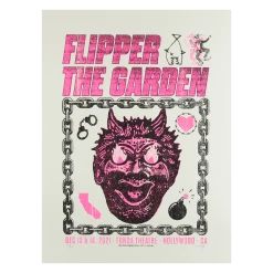 Flipper X The Garden 2021 Poster New Merch