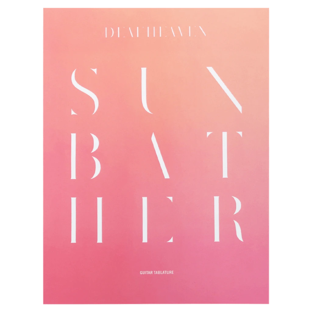 Deafheaven New Merch Sunbather Tablature Book 2 Deafheaven New Merch Sunbather Tablature Book