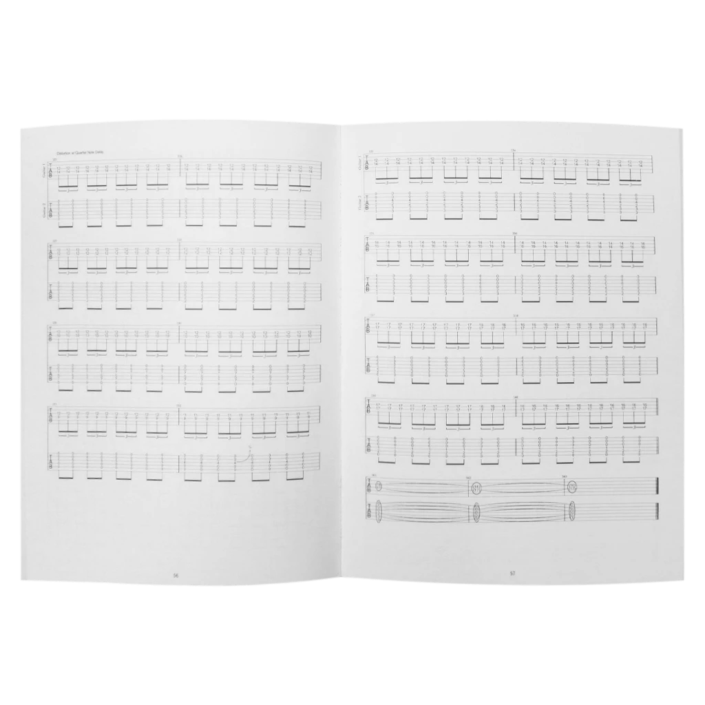 Deafheaven New Merch Sunbather Tablature Book 3 Deafheaven New Merch Sunbather Tablature Book