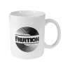Fruition Circles White Coffee Mug
