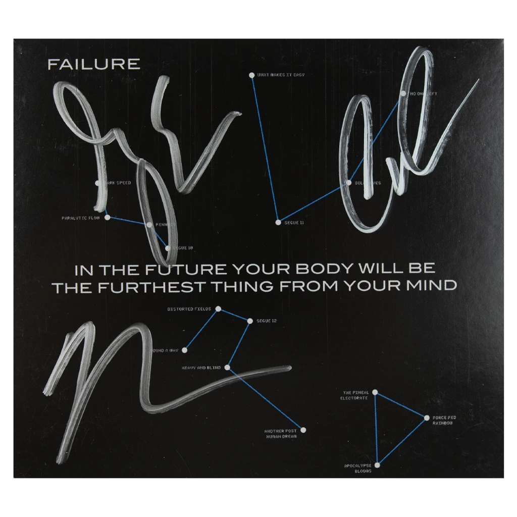 Failure In The Future Your Body Will Be The Furthest Thing From Your Mind Signed CD 1 Failure In The Future Your Body Will Be The Furthest Thing From Your Mind Signed CD