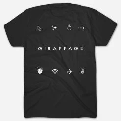 Giraffage Symbol Black T-Shirt