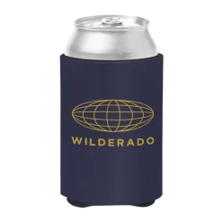 Wilderado Globe Navy Koozie