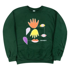 Rolling Blackouts Coastal Fever Everyday Lines Forest Green Sweatshirt New Merch