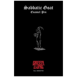 Green Lung Sabbatic Goat Pin