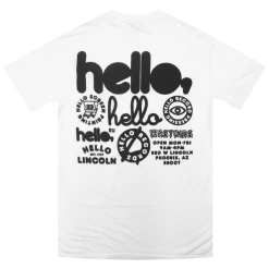 Hello Merch Hello Family 2021 White T-Shirt New Merch 10 Hello Merch Hello Family 2021 White T-Shirt New Merch