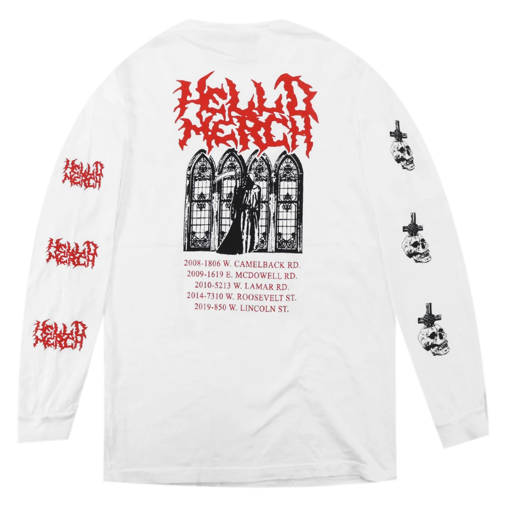 Hello Merch Squeegee Head Long Sleeve T-Shirt 6 Hello Merch Squeegee Head Long Sleeve T-Shirt