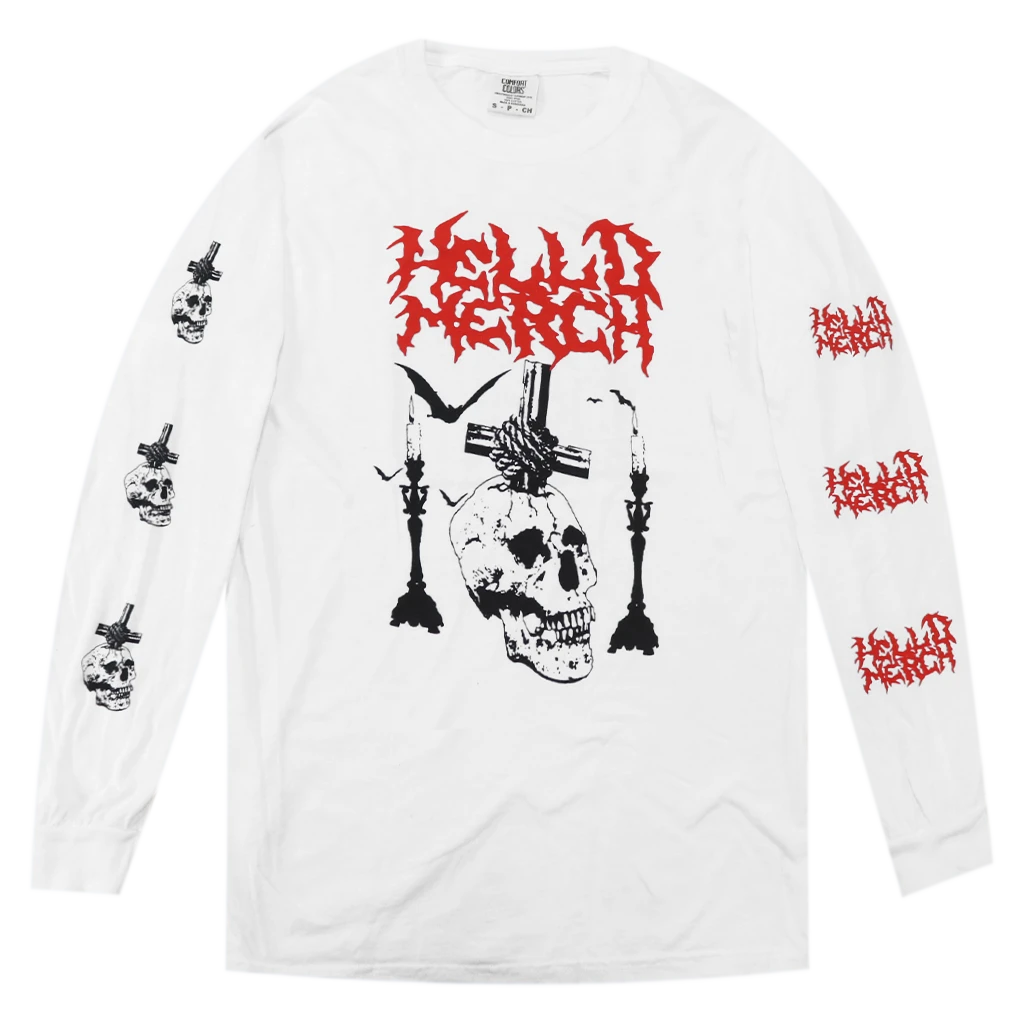 Hello Merch Squeegee Head Long Sleeve T-Shirt 3 Hello Merch Squeegee Head Long Sleeve T-Shirt