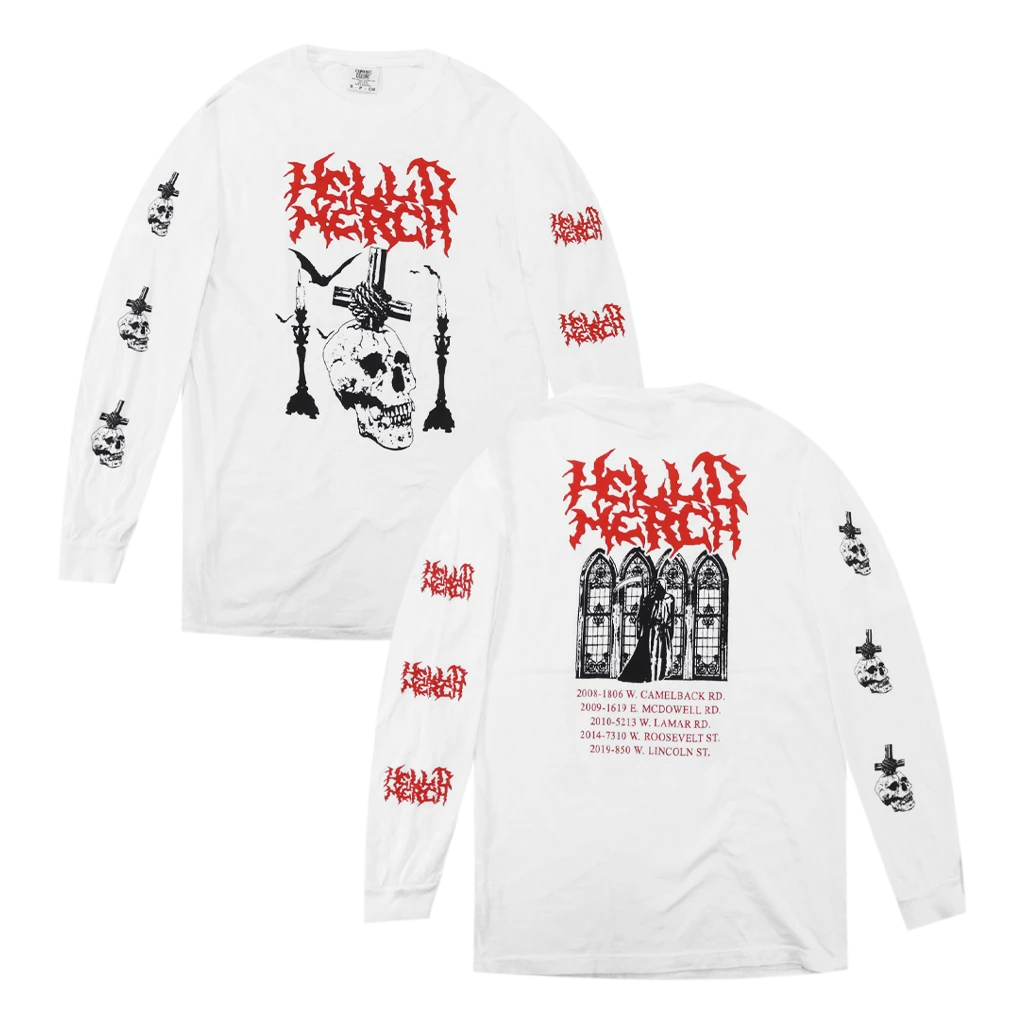 Hello Merch Squeegee Head Long Sleeve T-Shirt 1 Hello Merch Squeegee Head Long Sleeve T-Shirt