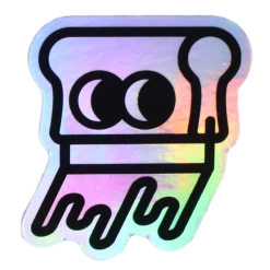 Hello Merch New Merch Hologram Sticker Pack