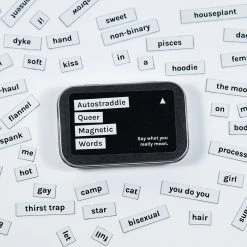 Autostraddle New Merch Queer Magnetic Words Kit