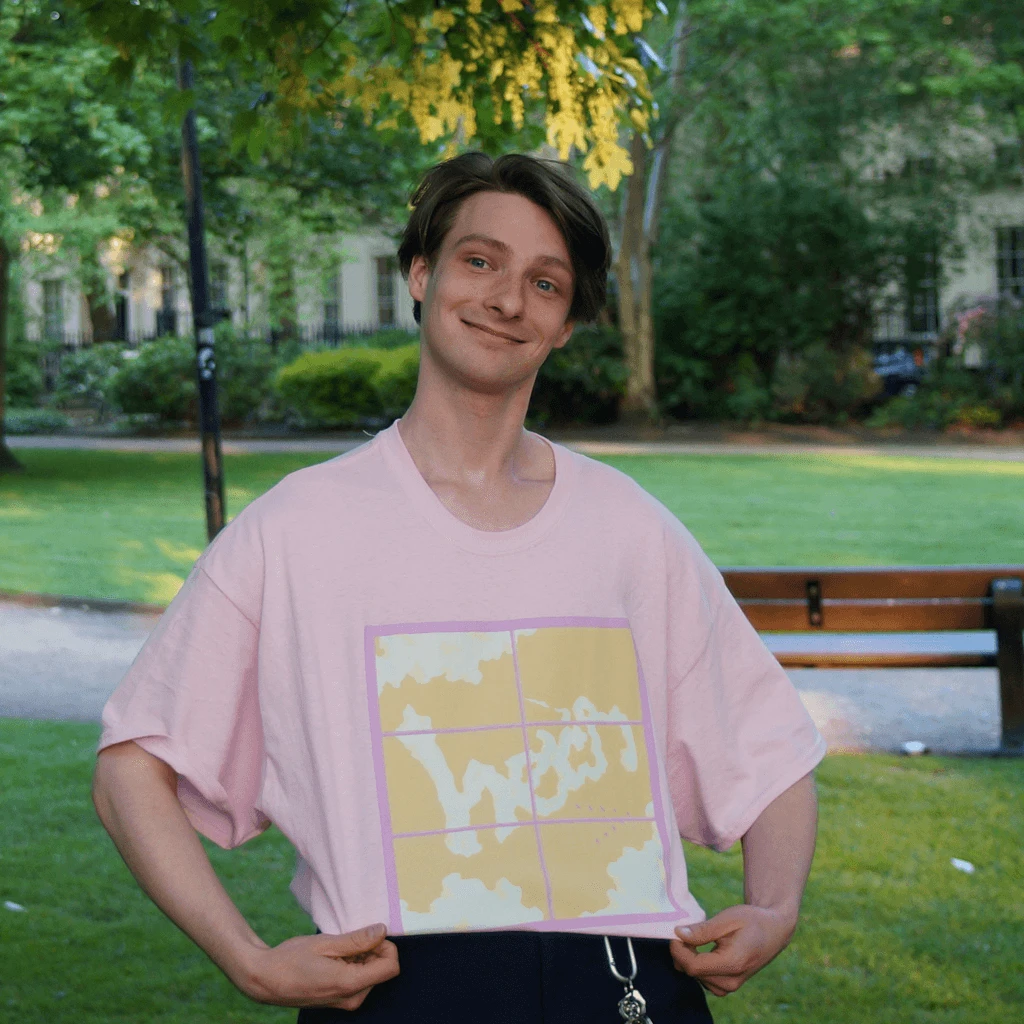 Her's New Merch Day Pink T-Shirt 2 Her's New Merch Day Pink T-Shirt