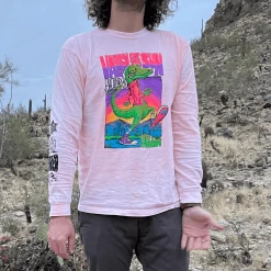 Hello Merch Valley Of The Sun Long Sleeve Tie-Dye Shirt