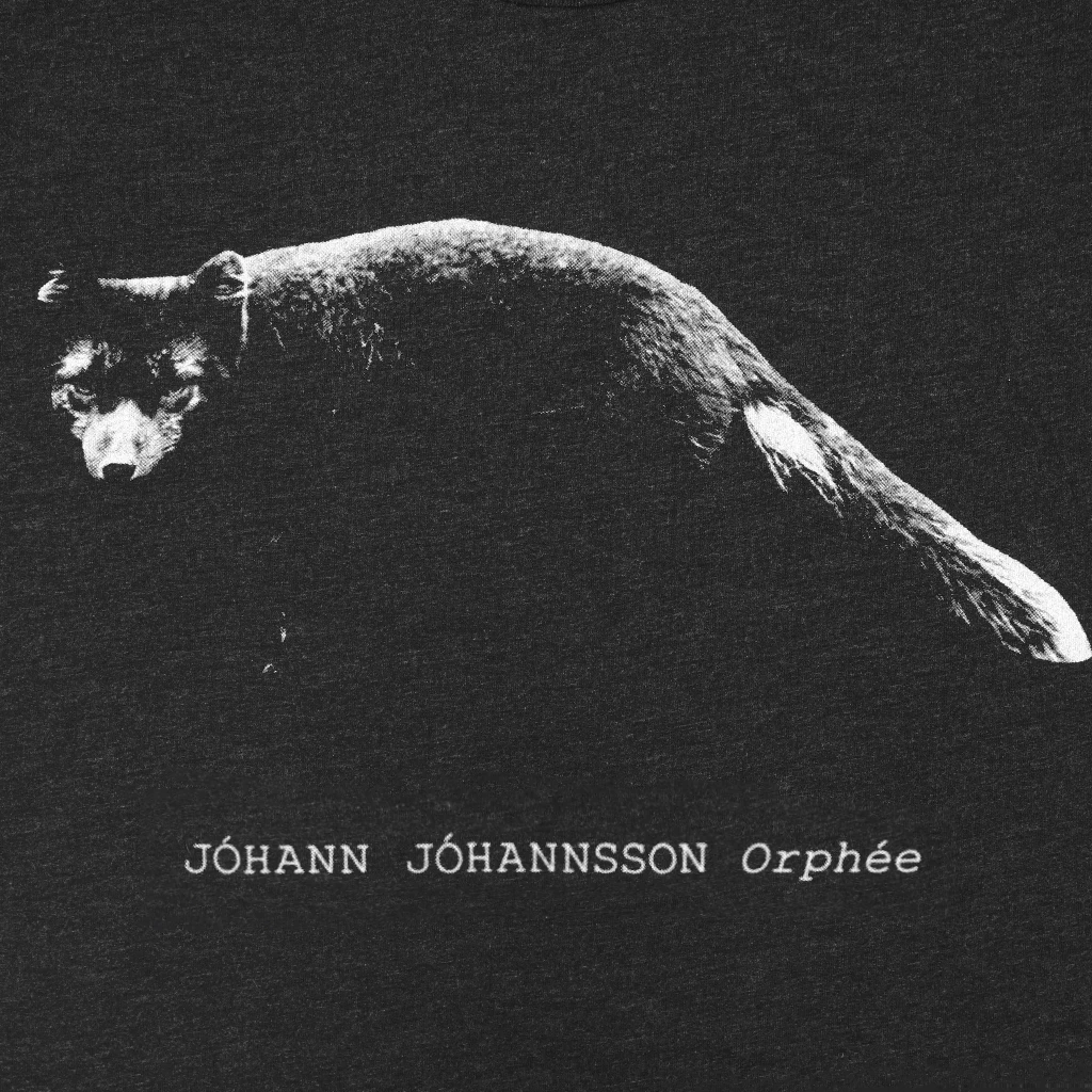 Jóhann Jóhannsson New Merch Fox T-Shirt 2 Jóhann Jóhannsson New Merch Fox T-Shirt