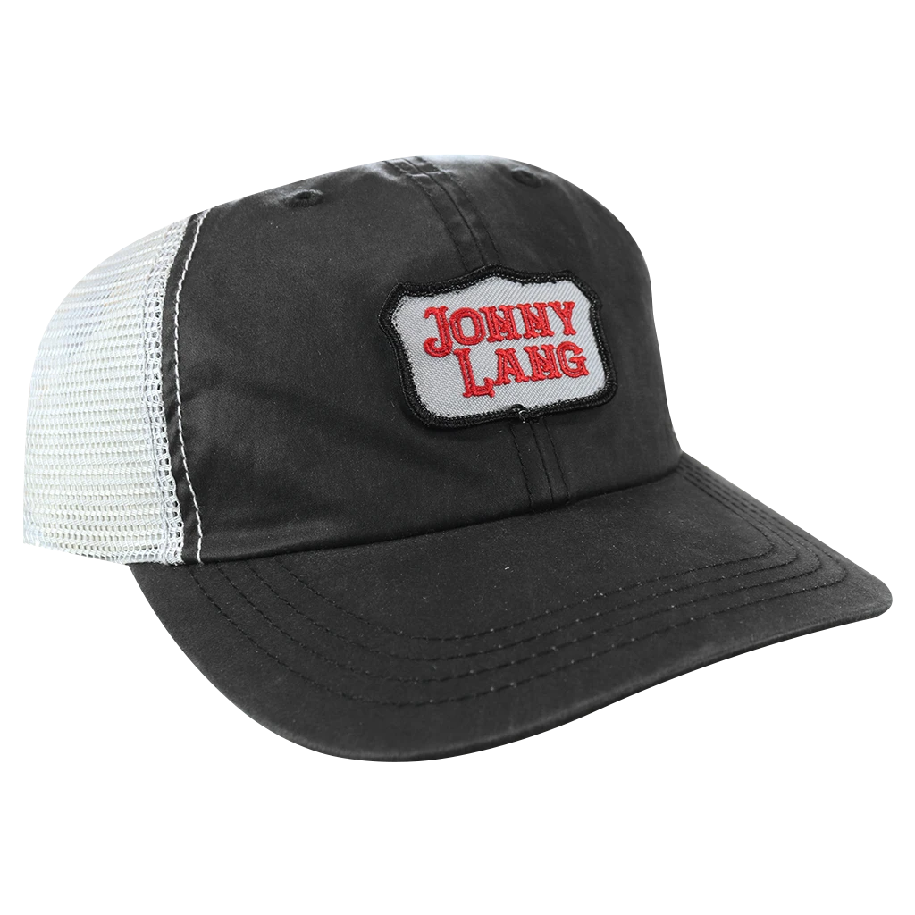 Jonny Lang Patch Charcoal Mesh Hat New Merch 1 Jonny Lang Patch Charcoal Mesh Hat New Merch