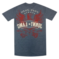 Jonny Lang Eagle 2019-2020 Heather Blue T-Shirt